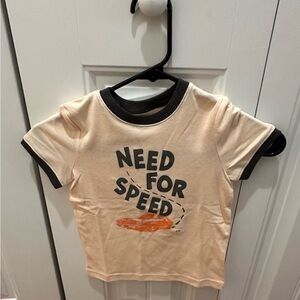 Kids Peach 'Need for Speed' T-Shirt